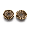 Tibetan Style Alloy Spacer Beads X-TIBE-47916-AB-FF-2