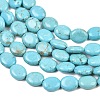 Natural Magnesite Beads Strands G-Z143-E01-01A-4