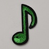Polyester Clothing Patches PATC-WH0028-022D-1
