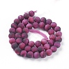 Natural Tiger Eye Beads Strands G-F616-01B-8mm-2
