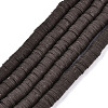 Handmade Polymer Clay Beads Strands CLAY-R089-6mm-110-1