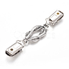 Retro Alloy Cardigan Clips JEWB-WH0009-51-2