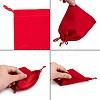 Rectangle Velvet Pouches X-TP-R002-10x12-04-2