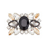 Alloy Glass Detachable Shoe Buckle Clips FIND-WH0423-73P-02-1