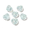 Transparent Acrylic Waffle Beads OACR-E016-01A-1