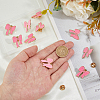 16Pcs Bowknot Enamel Pins JEWB-FH0002-01A-3