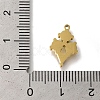 Ion Plating(IP) 304 Stainless Steel Manual Polishing Charms STAS-M059-02G-02-3