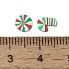 Christmas Theme Handmade Polymer Clay Sprinkles Mix CLAY-F005-03-3