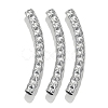 304 Stainless Steel Curved Tube Beads STAS-M071-03I-P-1
