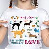 Plastic Reusable Drawing Painting Stencils Templates DIY-WH0172-302-7