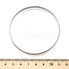 304 Stainless Steel Plain Bangles for Women BJEW-V004-02B-P-5