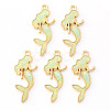 Alloy Enamel Pendants ENAM-N054-021C-2