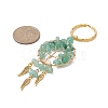 Woven Net/Web with Wing Pendant Keychain KEYC-JKC00481-03-2