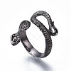 Alloy Cuff Finger Rings X-RJEW-T006-33B-2