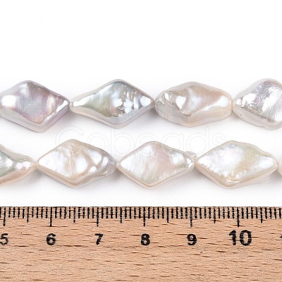 Natural Keshi Pearl Beads Strands PEAR-S020-I02-1