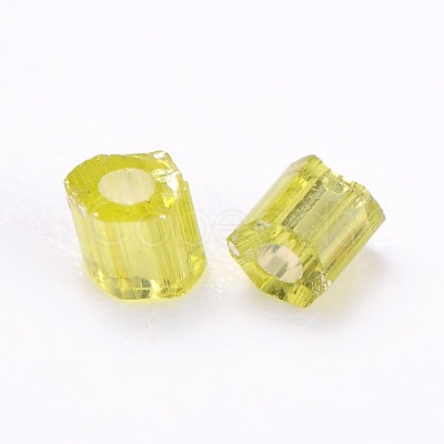 11/0 Two Cut Glass Seed Beads CSDB24-1