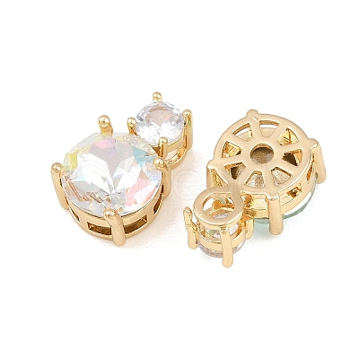 Brass Glass Pendants GL-CBABDD8-14G-1