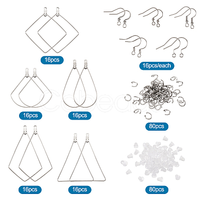 Stainless Steel Earring Hooks STAS-TA0004-25P-1