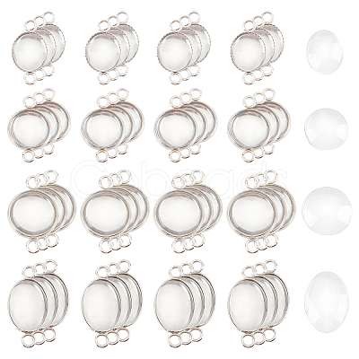 DIY Link Pendant Making Kits DIY-DC0001-14-1