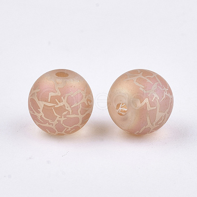 Electroplate Glass Beads X-EGLA-S178-03H-1