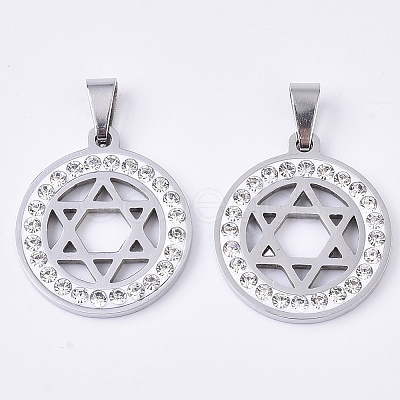 201 Stainless Steel Pendants LS-STAS-N089-29P-1