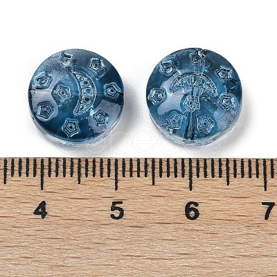 Transparent Glass Beads DGLA-E004-09H-1