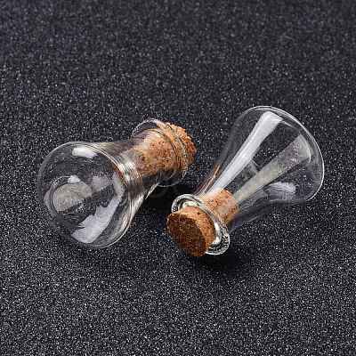 Glass Cork Bottles AJEW-O032-01A-1