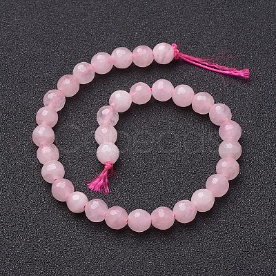 Natural Rose Quartz Beads Strands LS-G-G099-F6mm-15-1