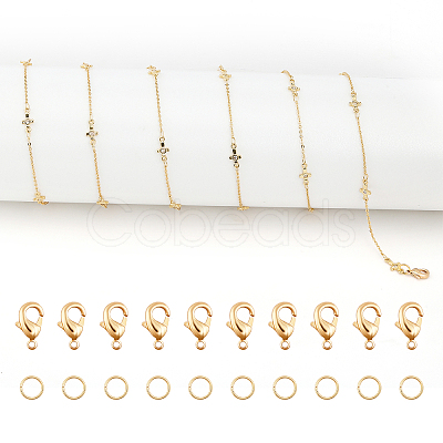 DIY Chain Bracelet Necklace Making Kit DIY-CA0005-37-1