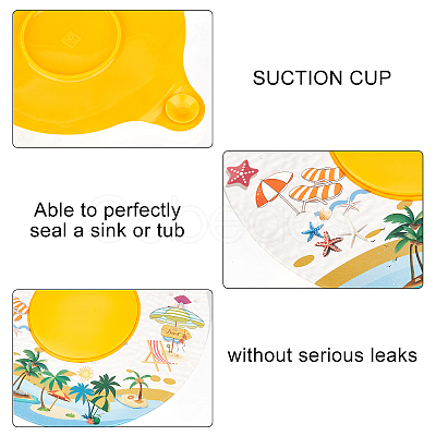 Silicone Sink Plug AJEW-WH0239-63A-1