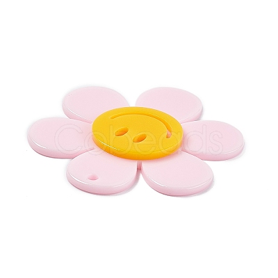 Opaque Acrylic Big Pendants LS-OACR-P012-B03-1