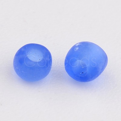 12/0 Frosted Round Glass Seed Beads X-SEED-A008-2mm-M6-1