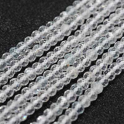Natural Topaz Crystal Bead Strands G-G663-07-3mm-1