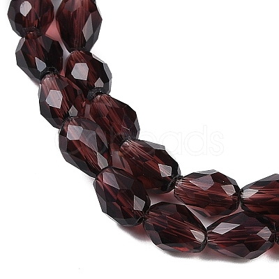 Transparent Glass Beads Strands EGLA-N013-T10mm-D05-1