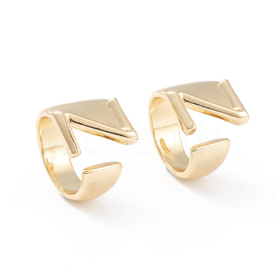 Brass Cuff Rings RJEW-L097-06Z-1