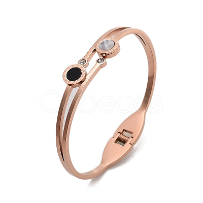 304 Stainless Steel Bangles BJEW-O184-14-1