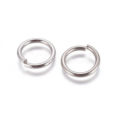 Tarnish Resistant 304 Stainless Steel Open Jump Rings LS-STAS-E464-09E-P-1