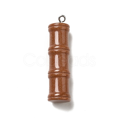 Synthetic Goldstone Pendants G-I340-A24-1