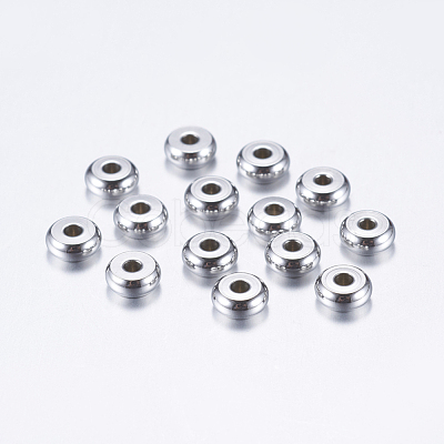 Tarnish Resistant 304 Stainless Steel Spacer Beads STAS-L198-33C-1
