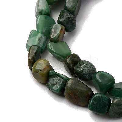 Natural African Jade Beads Strands G-I389-A20-1