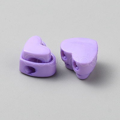 Nylon Spring Cord Locks LS-FIND-WH0111-774I-1