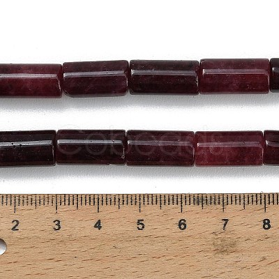 Dyed Natural Malaysia Jade Beads Strands G-C285-B01-01D-1
