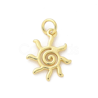 Brass Pendants X-KK-S511-21G-1