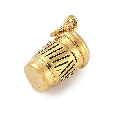 304 Stainless Steel Charms STAS-M120-02A-G-1