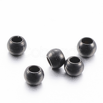 304 Stainless Steel Beads Ion Plating(IP) STAS-H394-08B-1