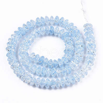 Crackle Glass Beads X-GLAA-S192-004I-1