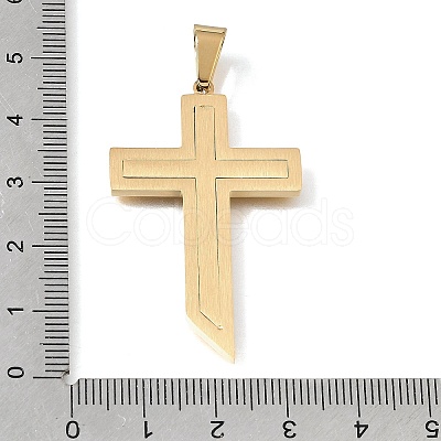 304 Stainless Steel Pendants SA-CBAC939-01G-1