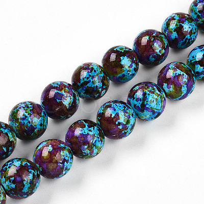 Synthetic Turquoise Beads Strands TURQ-T004-08A-05-1
