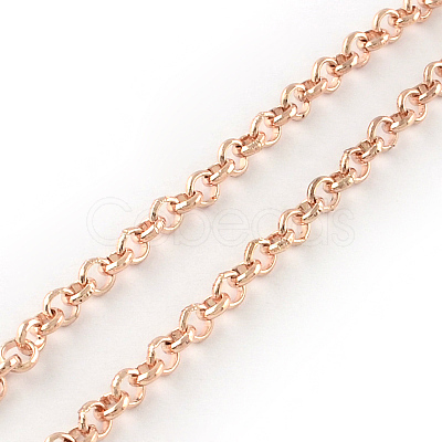 Iron Rolo Chains CH-J001-BL5.8-RG-1