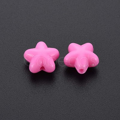 Opaque Acrylic Beads MACR-S373-26-A04-1
